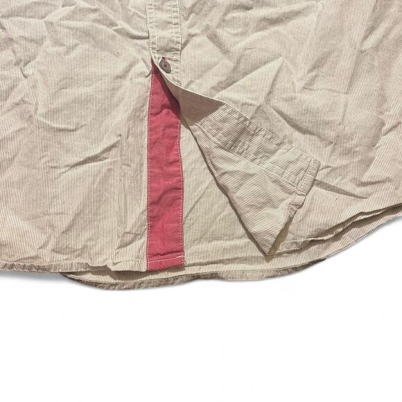 Vintage Ecko Unltd White Pink Button Up Short Sleeve Shirt Sz XL - Picture 4 of 5